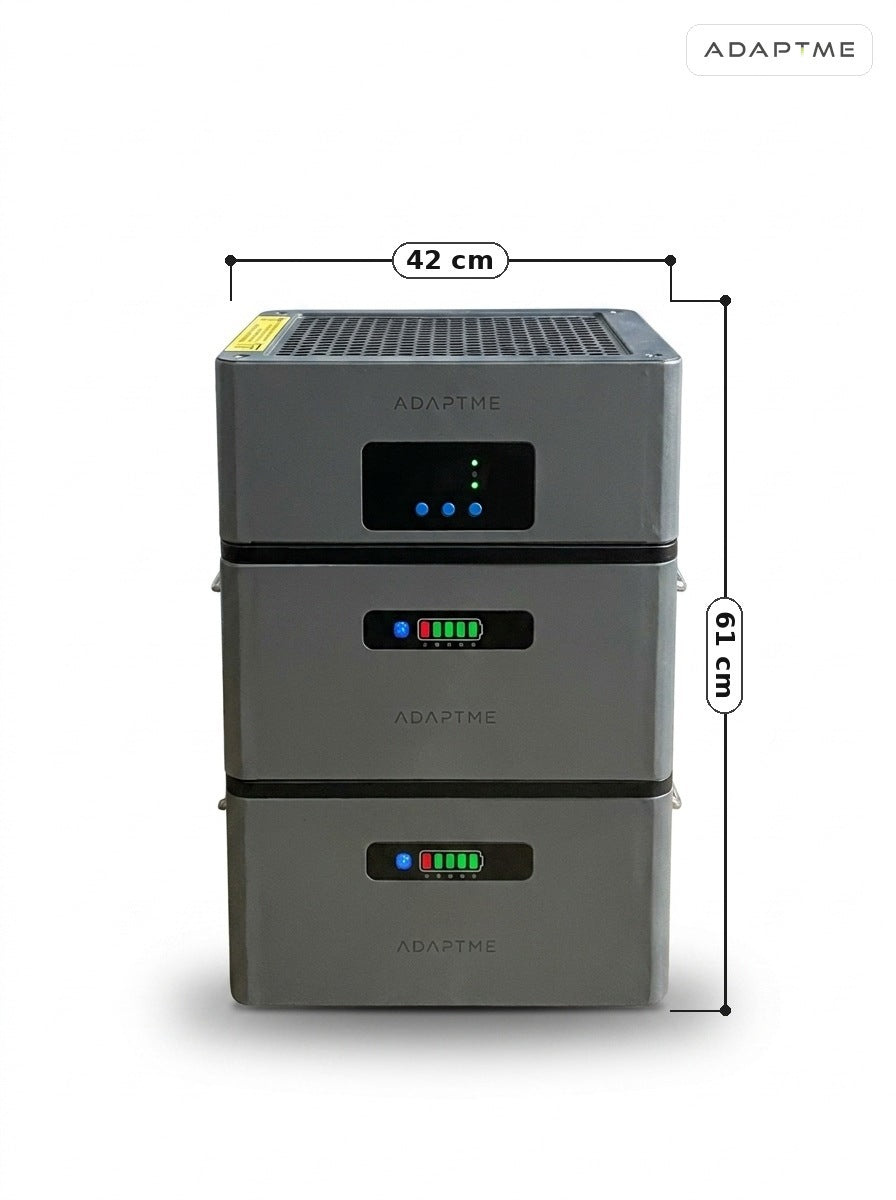 Adaptme XDS 4.0 Thuisaccu - Plug & Play - 4,8 kWh